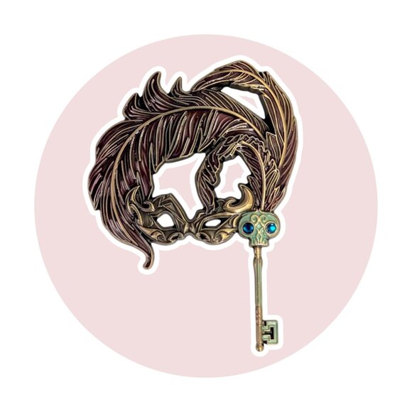 Cinderella Disney Pin: Lady Tremaine Midnight Masquerade Mask